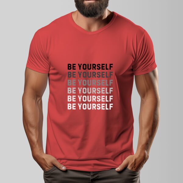 Unisex O-neck Short Sleeve T-shirt | 180GSM Cotton (DTF) - Image 4