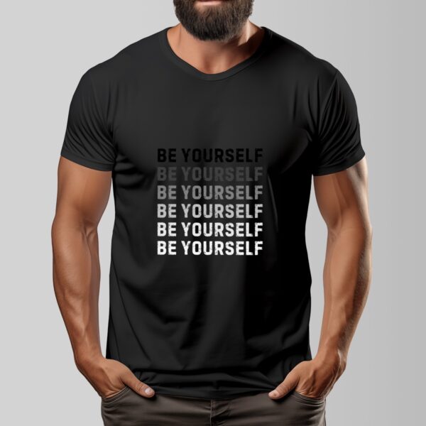 Unisex O-neck Short Sleeve T-shirt | 180GSM Cotton (DTF) - Image 3