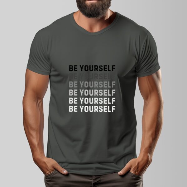 Unisex O-neck Short Sleeve T-shirt | 180GSM Cotton (DTF) - Image 5